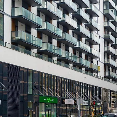 Prymasa Tysiaclecia 83a Free Garage By Perfect 아파트 *